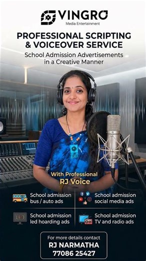 How Schools Are Getting 5X Admissions Using Professional Voice Over Ads 🎙️ #school,#schooladmissions