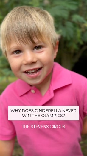 This joke could WIN the GOLD! 🥇#olympics #cinderella #dadjokes #preschooljokes #jokes #goldmedal #kidsarefunny #olympian #sopunny | The Stevens Circus