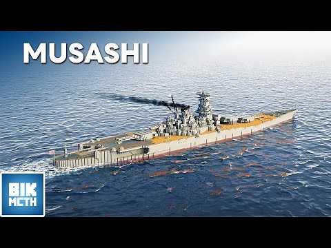 IJN Musashi in Minecraft