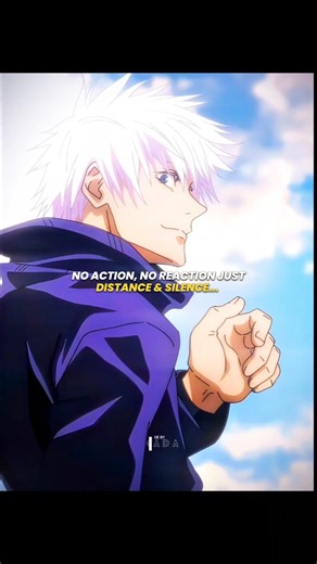 Just Distance & silence || Yamada #shorts #gojo #viral #animeedit #quotes