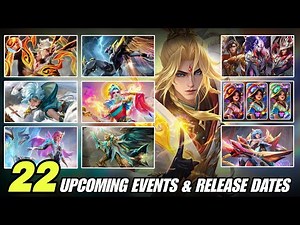 22 Upcoming Events & Skins Release Dates | MLBB New Updates