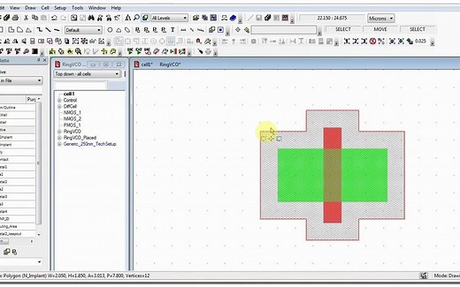 【TannerTools教程】11-Creating a Basic Transistor in Tanner L-Edit