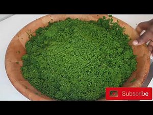 HOW TO COOK CASSAVA LEAF WITH PALM OIL
