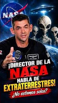 🚨BREAKING NEWS!🚨NASA DIRECTOR TALKS ABOUT UFOS AND ALIENS! "If they are aliens..."🛸#shorts