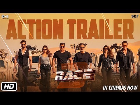 Race 3 | Action Trailer | Salman Khan | Remo D'Souza | Releasing on 15th June 2018 | #Race3ThisEID