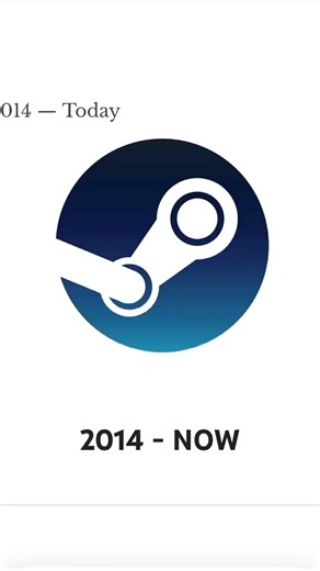 Logo evolution: episode 97: Steam