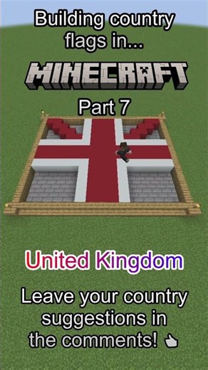 British ☕| Building country flags in Minecraft! (Part7)