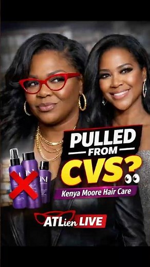 Kenya Moore Hair Care Pulled From CVS? ATL Fans React 👀 | RHOA Street Interview
