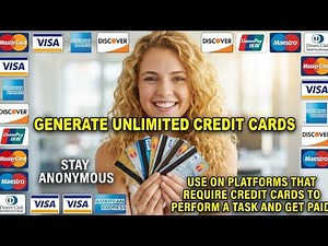 Generate unlimited Credit Cards for Testing Products Safely - Educational Guide