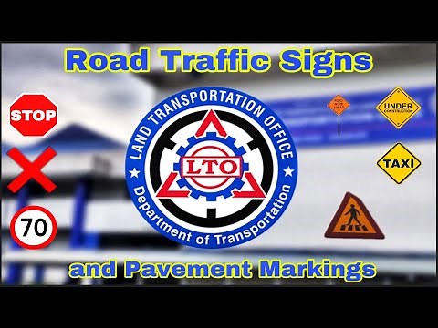 LTO | Road Signs and Pavement Markings | Reviewer 2020