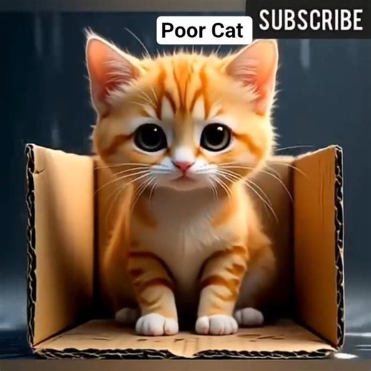 Poor Cat 🐈Rescued by A Man| #cat #poorcat #shorts #reels #cartoon