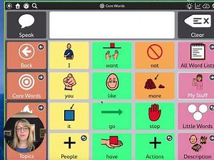 Snap + Core First AAC App 4x4 Walkthrough