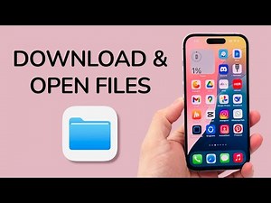 How To Download and Open Files On iPhone