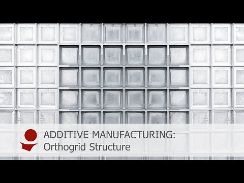 Additive Manufacturing - Orthogrid with Cold Spray