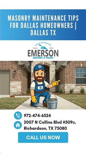 Masonry Maintenance Tips for Dallas Homeowners | Dallas TX