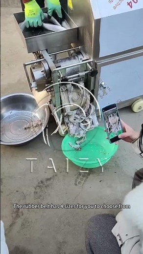 High Quality Crab Shrimp Fish Meat Picker | Ribbonfish Meat Separator