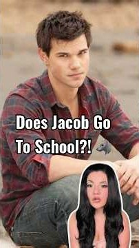 werewolves in high school? 🐺#twilight #bellaswan #edwardcullen #jacobblack #renesmeecullen #shorts