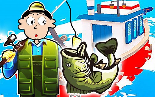 钓鱼大厨 我在家用手柄远程机械渔船在海上钓鱼赚钱谋生！