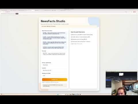 News Fact Demo for Hackathon