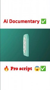 AI documentary || Pro script ✅
