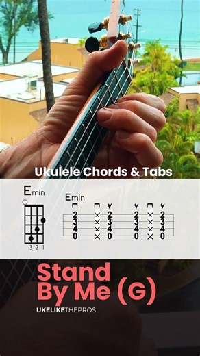 Stand By Me Ukulele Lesson (Key of G) 🏝️🎸