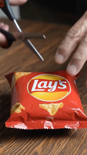 Lays Chips Cutting ASMR 🔪 Scissor Cutting & Packet Opening Real Sounds