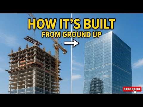 How Skyscrapers Are Built | Full Construction Process (4K)