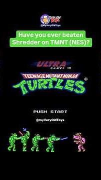 Teenage Mutant Ninja Turtles (NES): intro + final boss