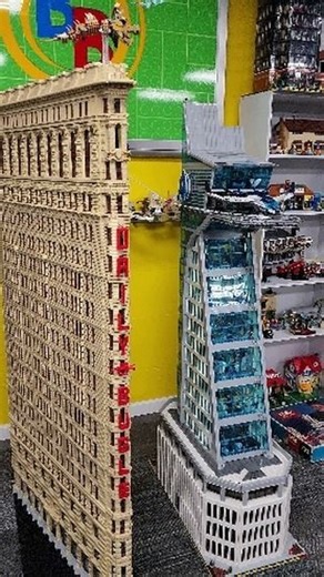 Bevins Bricks on Instagram: "Spiderman and Avengers Tower together, now to add some roads around the base. #lego #legos #marvel #marvellegends #marvelavengers #spiderman #buildwithlego #moc #avengers #nyc"