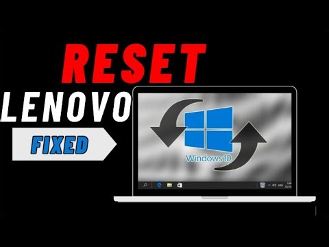 RESET YOUR LENOVO LAPTOP USING A SECRET BUTTON, GET IT RUNNING SMOOTHLY AGAIN WITHOUT REINSTALLING!