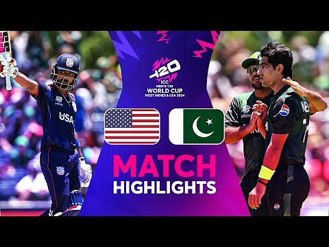 The American fairytale continues as USA beat Pakistan in a massive upset at the #T20WorldCup 😍
