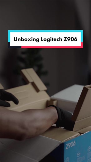 Unboxing the Logitech Z906 Surround Sound System