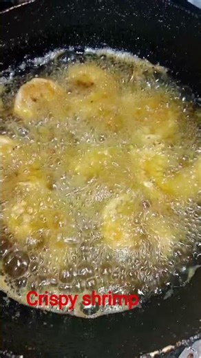#food #cooking chrispy shrimp