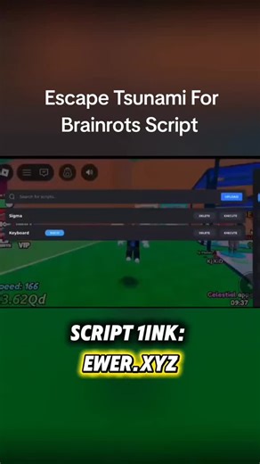 Escape Tsunami For Brainrots Script Duplication Method