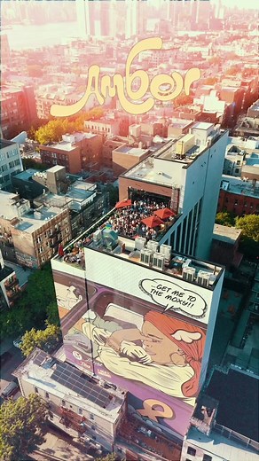 The best open air rooftop party in NYC every Saturday ☀️ #nyc #nycrooftop #williamsburg #dayparty #sunsetparty #edm #edmtiktok #housemusic #dance