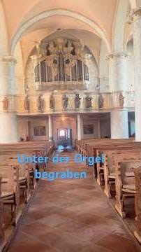 The Death of Organ Builder Bartholomäus Boos St. Severinus Baroque Church 1755 Wenden Shorts #vlog