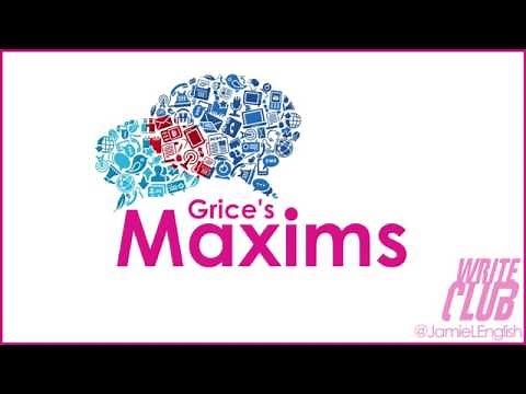 Grice's Maxims