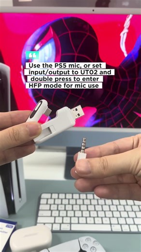 The PS5 hack you didn’t know you needed. Bluetooth audio is now a breeze #bluetoothadapter