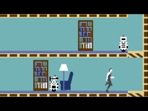 Impossible Mission Gameplay Commodore 64