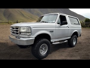 Test Drive 1995 Ford Bronco 4x4 SOLD $19,900 Maple Motors #3028