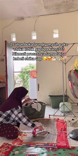 Pelicin strika di keranjang aku yaa 😘🥰 #laundry #laundrytok #laundryroom