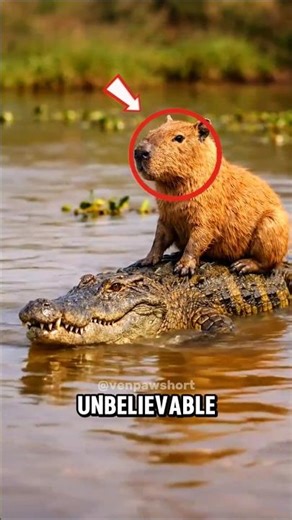 Capybara Secret 😳 Why Predators NEVER Attack This Animal
