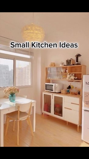Small Kitchen Ideas #Aesthetic #kitchendesign #ideas #diy #smallkitchen #designinspiration #aesthetics | Grace Casin - Cosare