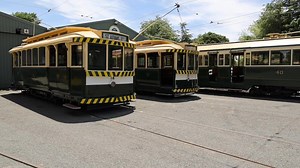 Vintage trams at the Ballarat Tramway Museum. All trams ran on the Ballarat Tram System and all are over 100 years old. Regular hours are Tuesday, Saturday & Sunday if you want to ride one of these classics. Check the Facebook Page for more info. | Schony747 Youtube & DVD