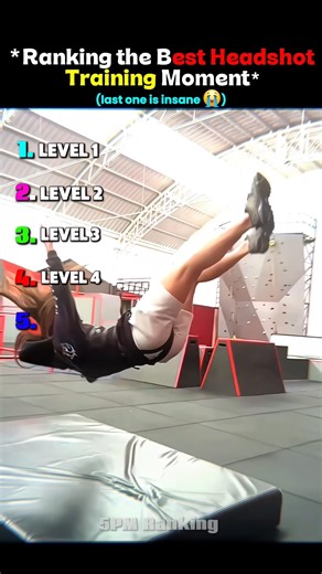 Ranking the Best Headshot Training Moments 😱 #shortvideo