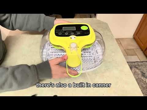 Incubators for Hatching Eggs, 2026 Upgraded 16 Eggs Incubator with Automatic Turner
