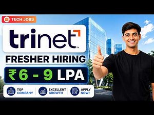 🔥 TriNet Off-Campus Hiring | Remote Data Analytics + AI & Full Stack Engineering Internships