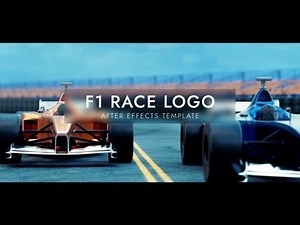 After Effects Template: F1 Car Racing Intro