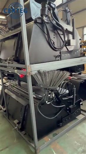 Perfect Curb Cleaning! 2026 Skid Steer Enclosed Sweeper with Side Broom