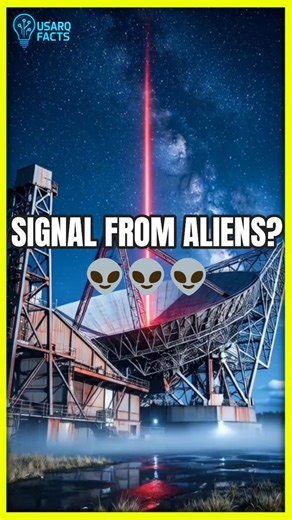 The Wow! Signal | Did We Receive a Message from Aliens? | USARQ Facts | Video 171 | #Shorts